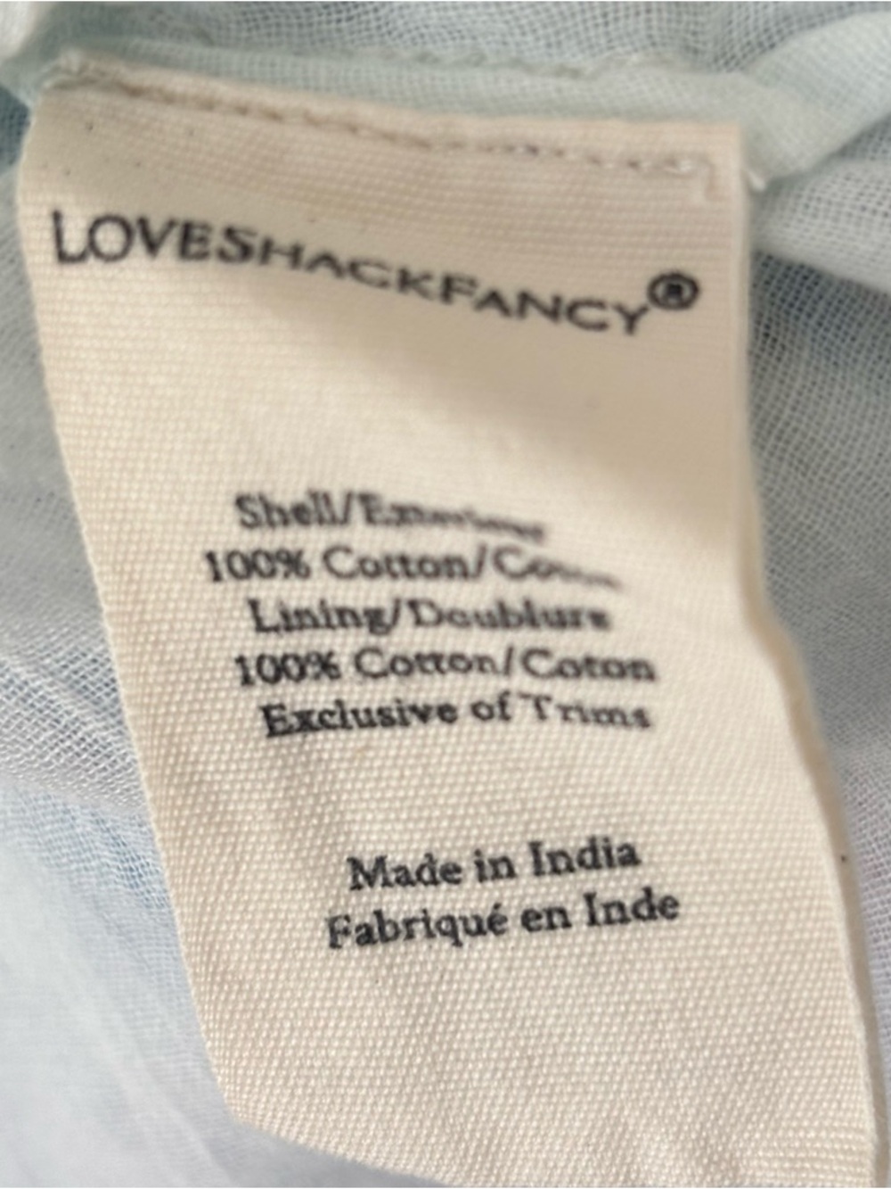 LoveShackFancy Miri Midi Dress Deep Cotton Candy White Size S - Picture 11 of 12